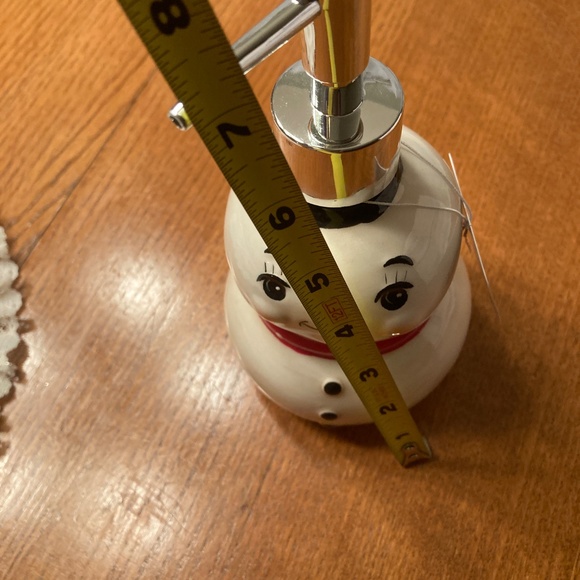 Johanna Parker Retro Snowman Christmas‎ Soap Dispenser DISCONTINUED - Picture 5 of 6
